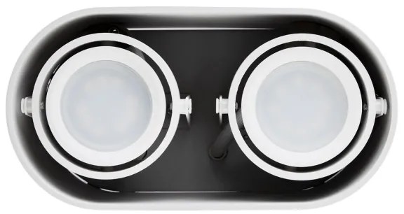 Spotlámpa SIROK 2xGU10/30W/230V fehér