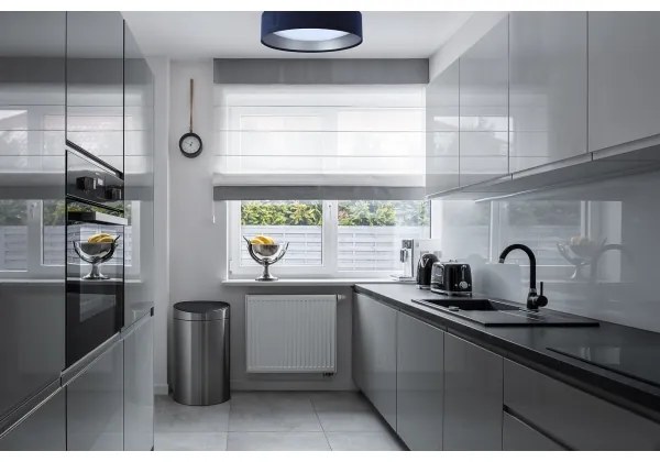 LED mennyezeti lámpa GALAXY 1xLED/24W/230V kék/ezüst