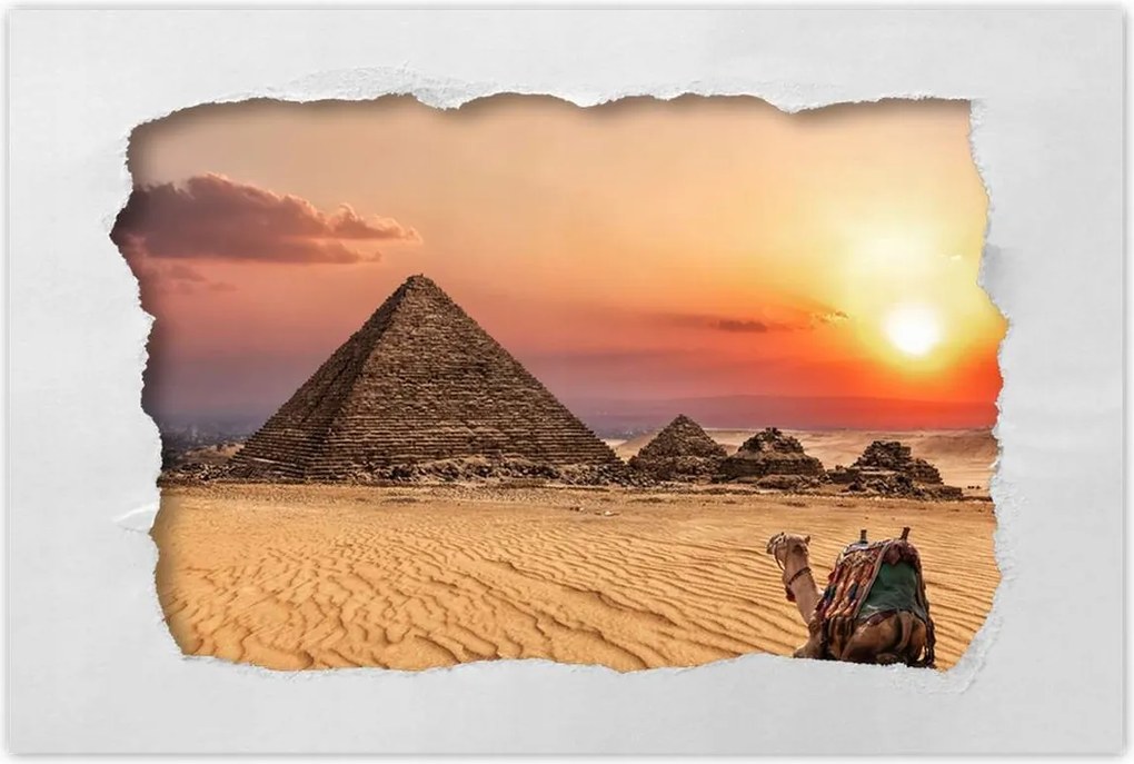 Poszterek 60x40 Menkaure piramis Egyiptom