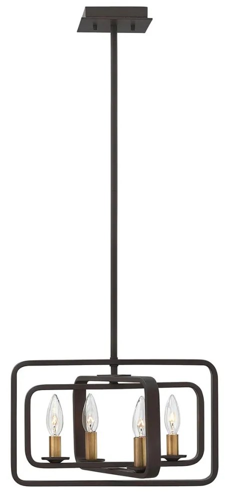 Hinkley Lighting QUENTIN HK-QUENTIN-4P-A Függőlámpa 4x60W/E14