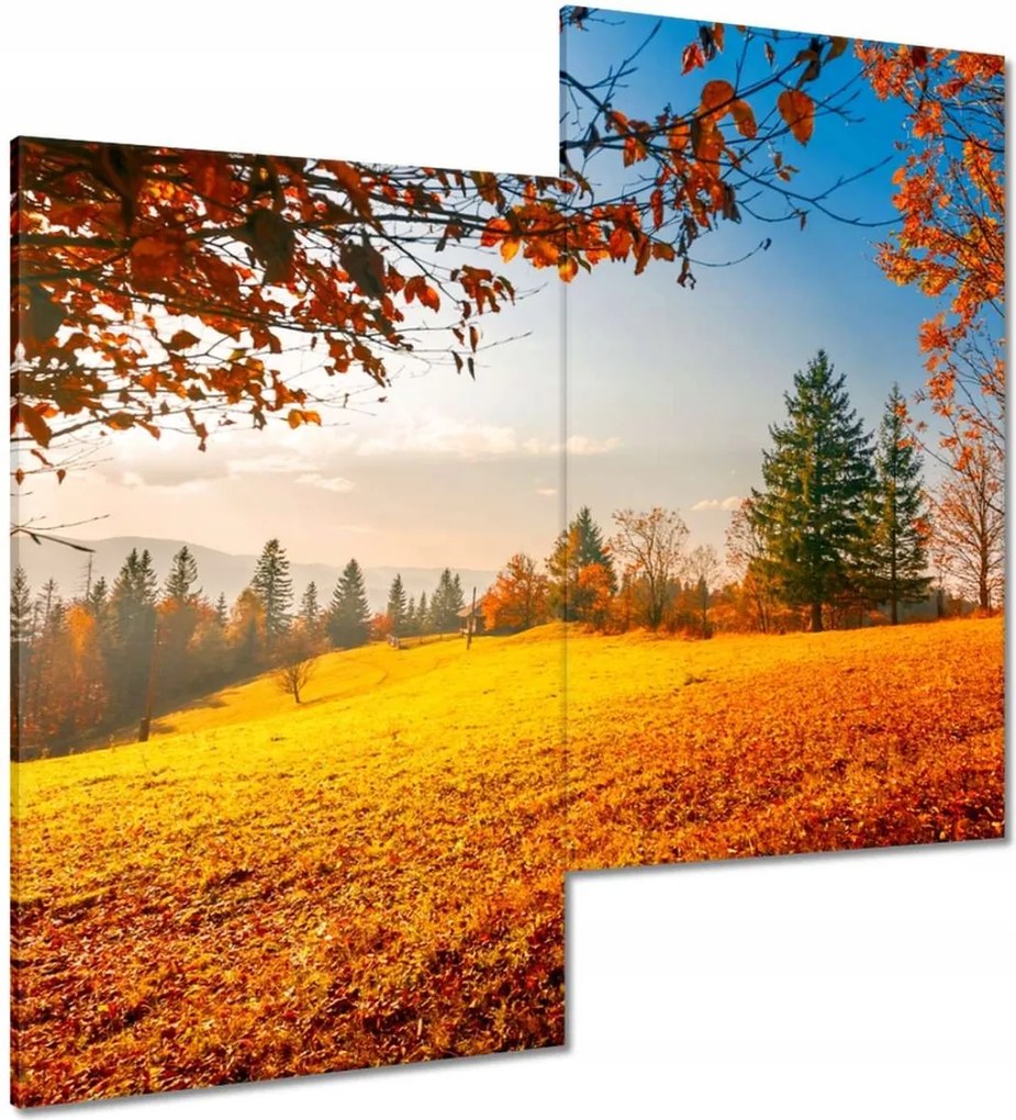 Vászonkép 60x60 Őszi táj