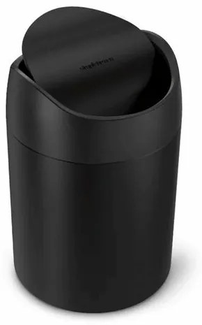 Simplehuman MINI hulladékkosár asztalra 1,5 l, fekete