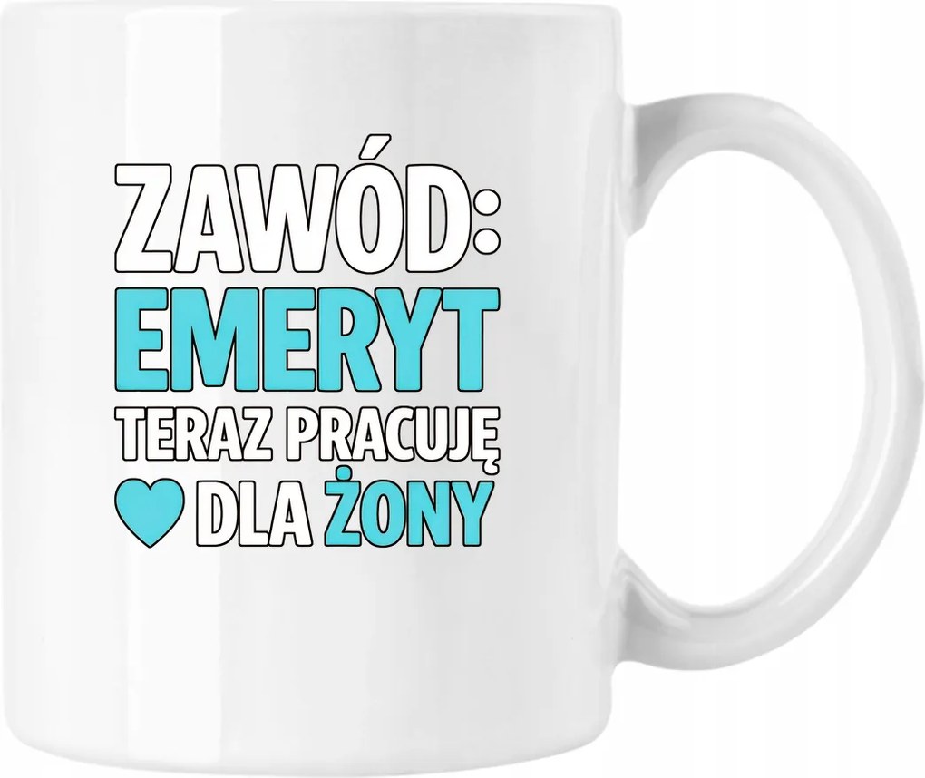 Bögre Nyugdíjas Foglalkozás Fehér 330ml