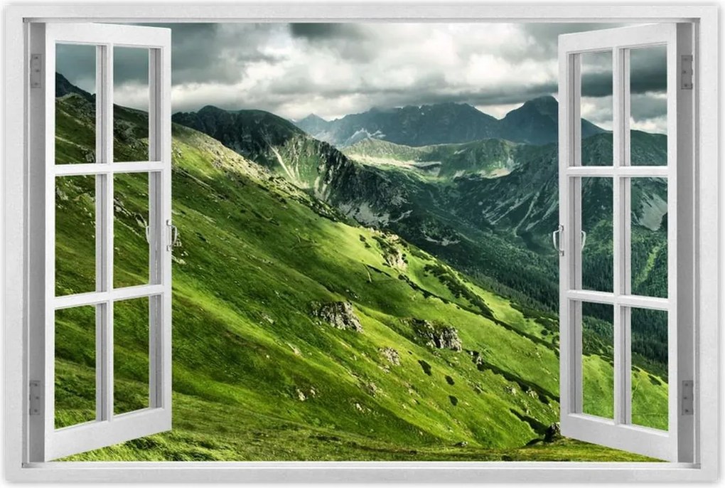 Poszterek 120x80 Tátra Lengyel hegyek Kilátás