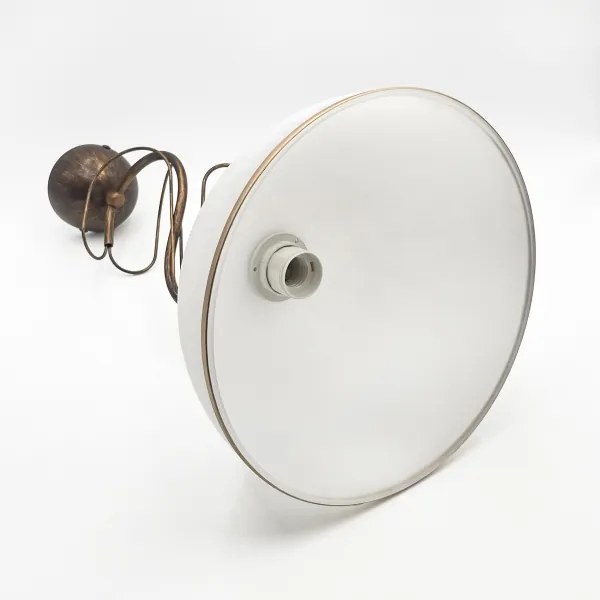 Rúdra szerelt COBRA csillár 1xE27/60W/230V Ø 30 cm bronz/patina