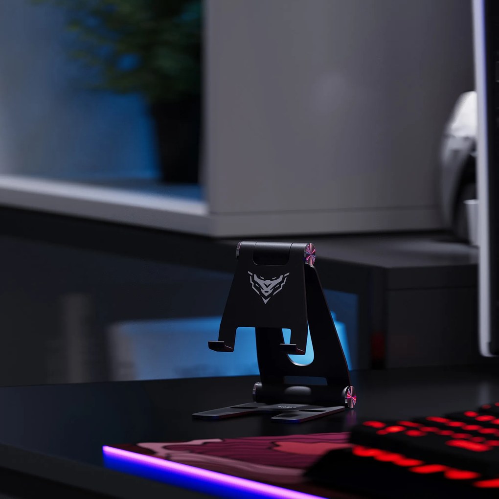 Telefontartó / tabletállvány mintával: Diablo X-Dock