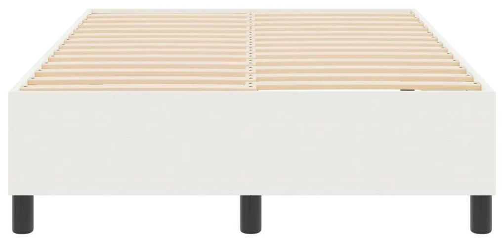 Boxspring Ágy Krém 120x200 cm Kordbársony