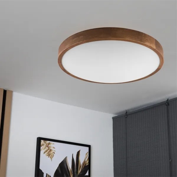 Brilagi - LED mennyezeti lámpa CARVALHO SLIM 3xE27/60W/230V cseresznye 47 cm