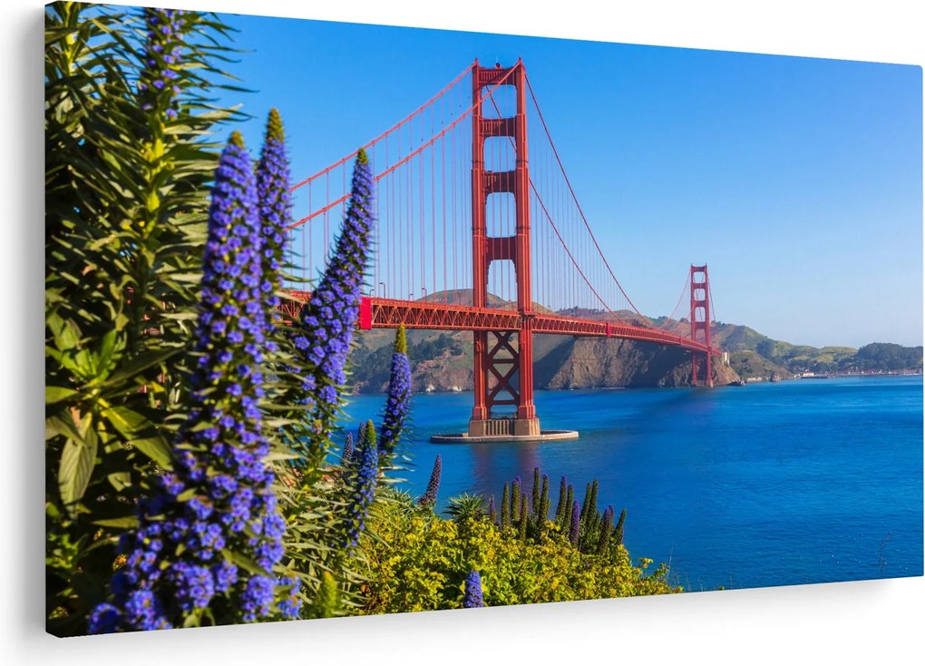 Kép - Golden Gate híd, San Francisco (90x60 cm)
