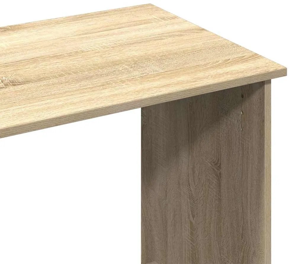 sonomatölgy színű forgácslap íróasztal 80 x 40 x 75 cm
