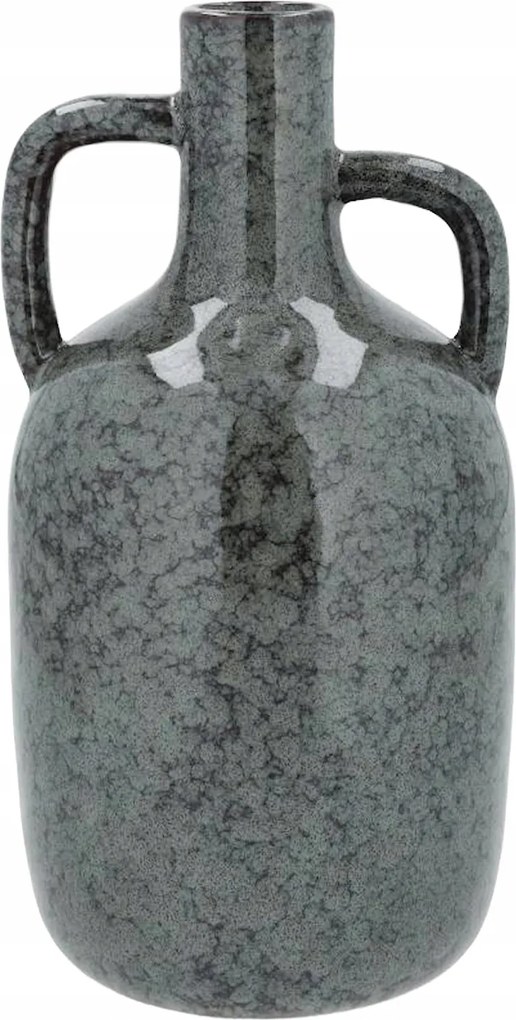 Váza Magas Kerámia Kék Palack Modern Egy Virág 30cm