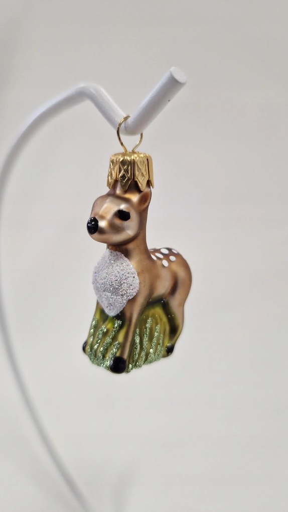 Üveg Karácsonyfadísz Karácsonyi dekoráció Szarvas