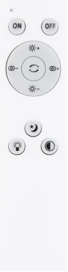 Globo 41587-24 - SONNY LED 24W mennyezeti dimmer, távirányítóval