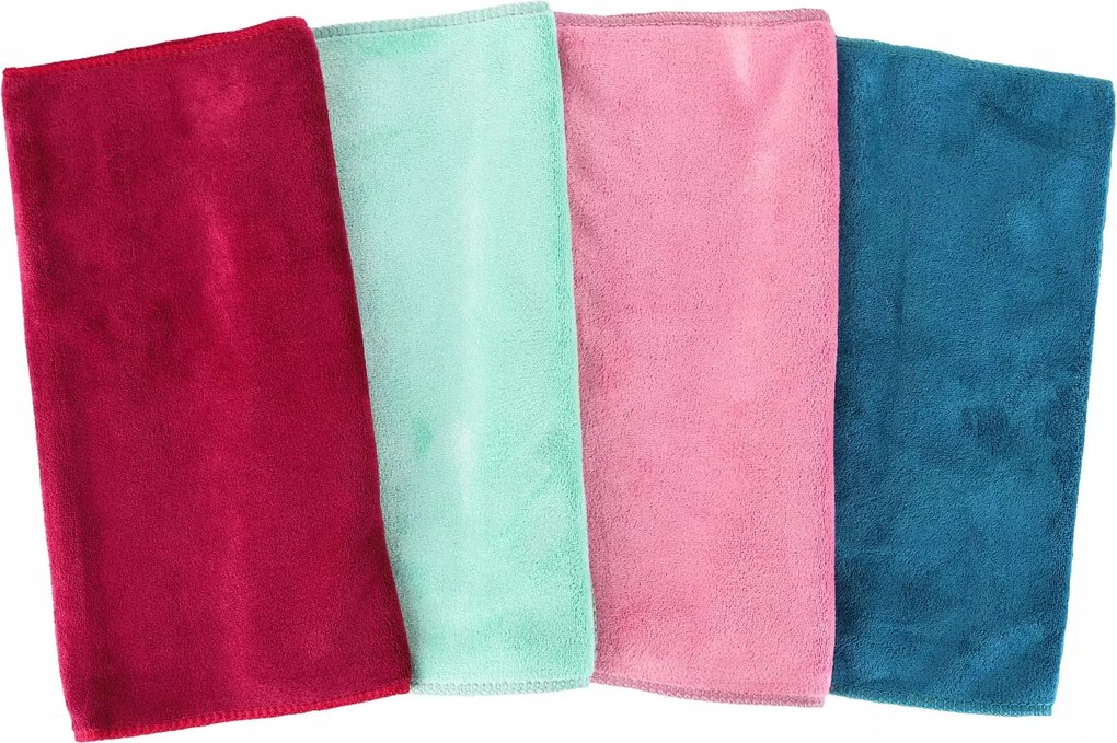 Konyhai törlőkendő Mikroszálas Szett 4db-os 30x60cm Színes Moraj