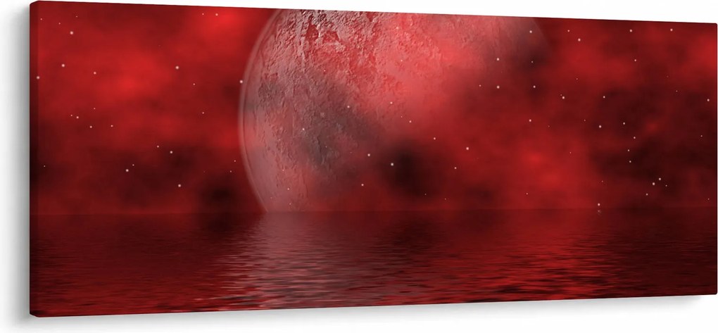 Kép - Hold a felszínen (120x50 cm)