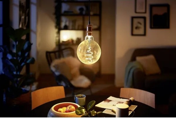 LED Dimmelhető izzó VINTAGE Philips G200 E27/7W/230V 2000K