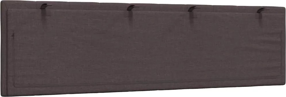 sötétbarna szövet fejtámla párna Hanko 180 cm