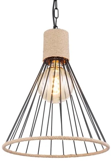 Globo 15676H1 - Csillár láncon HALIA 1xE27/60W/230V