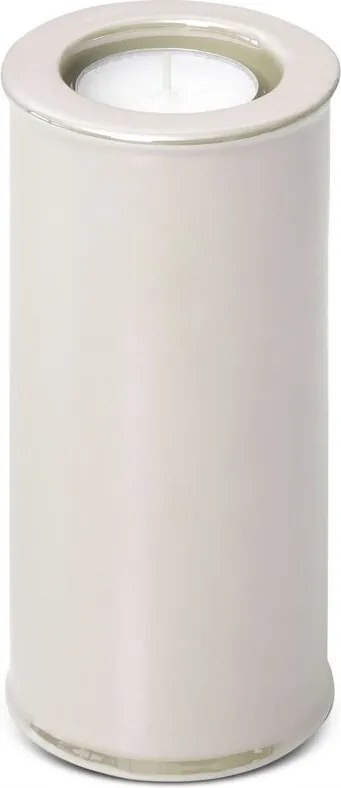 Dekorációs gyertyatartó SIMONA3 7x15 Eurofirany gyöngyház henger alakú