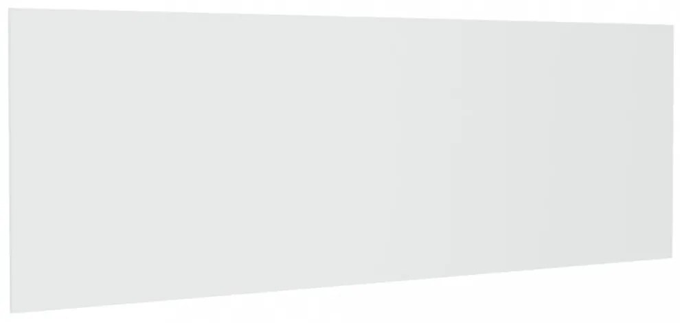 fehér szerelt fa fali fejtámla 240 x 1,5 x 80 cm