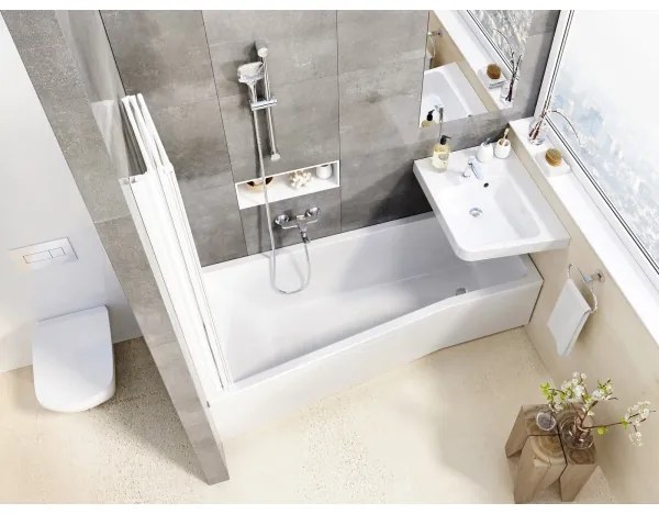 Ravak X07P348 - Kézi zuhanyfej nyomógombbal, fényes króm