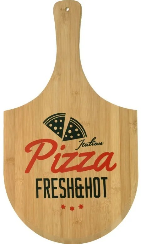 Excellent Houseware Bambusz pizza tálca 53,5 x 30,5 cm
