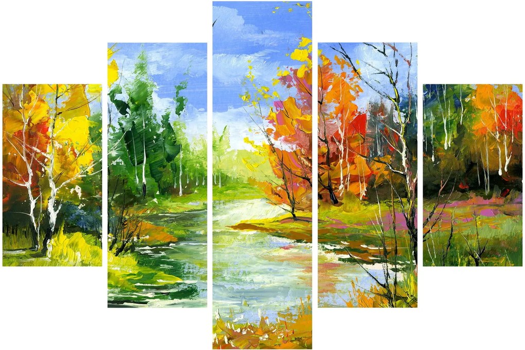 Kép - Tájfestés (150x105 cm)