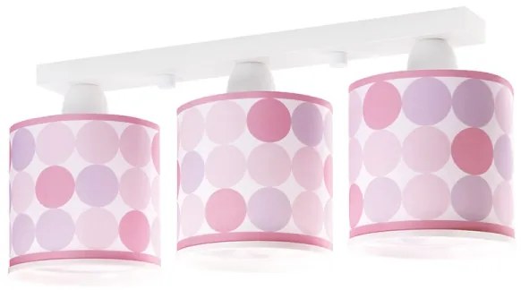 Dalber 62003S - Gyerek mennyezeti lámpa COLORS 3xE27/60W/230V