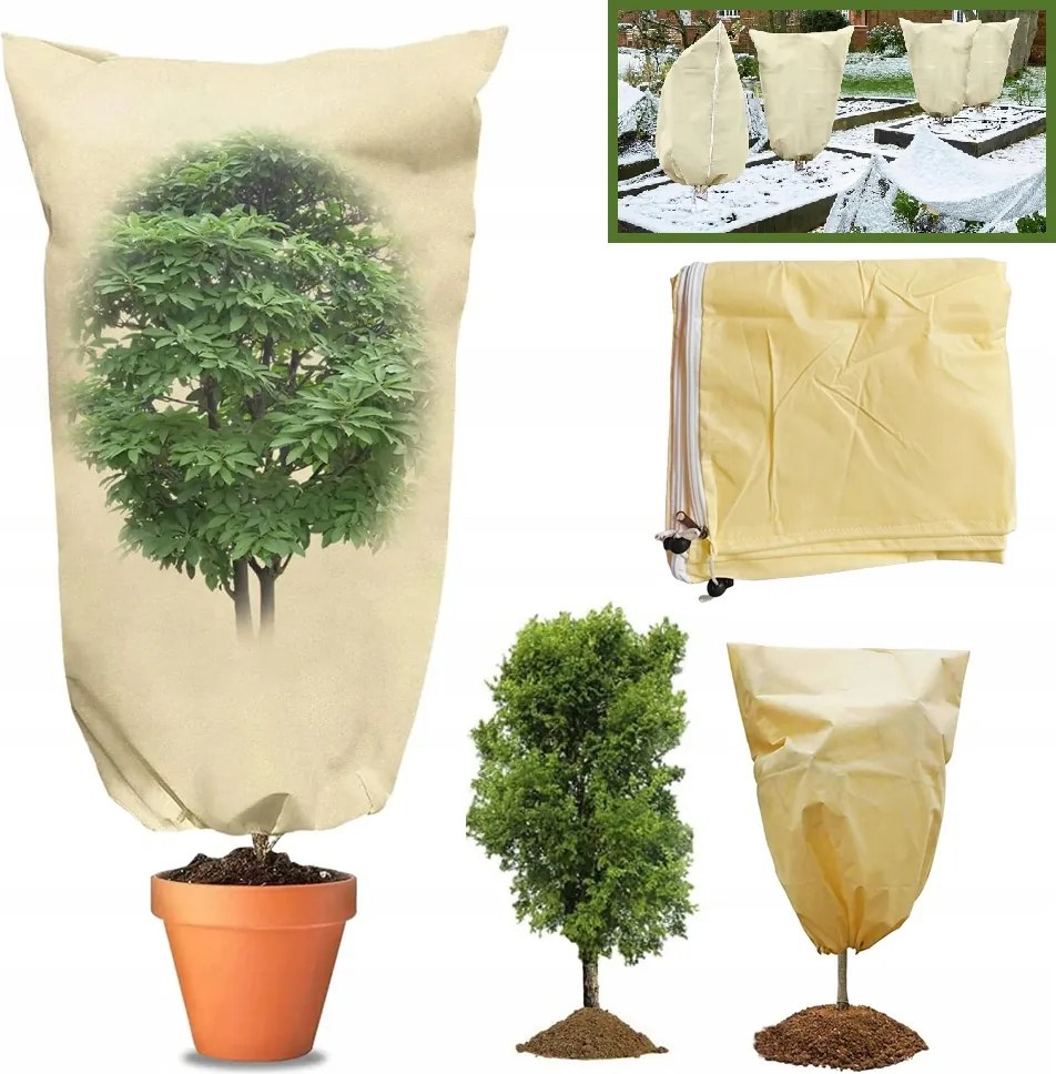 Növényvédelem Télre, 120 x 180 cm, Villámzárral és lehúzóval