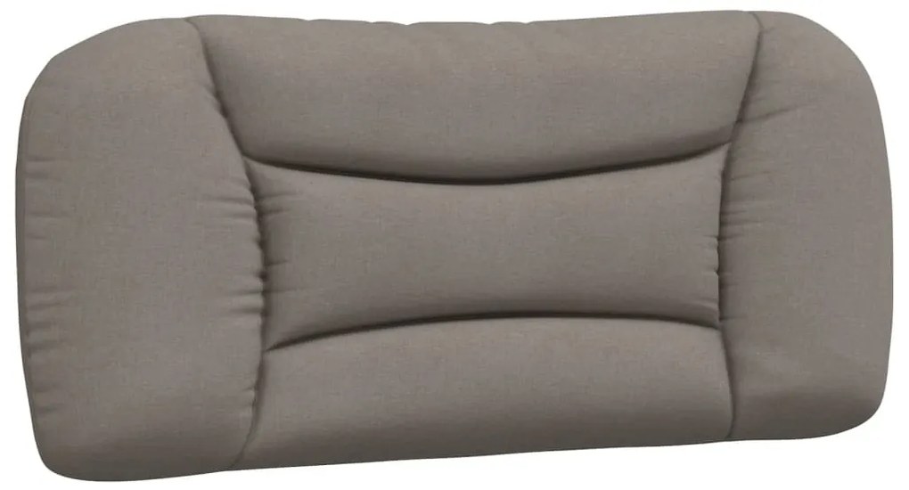 tópszínű szövet fejtámla párna 80 cm