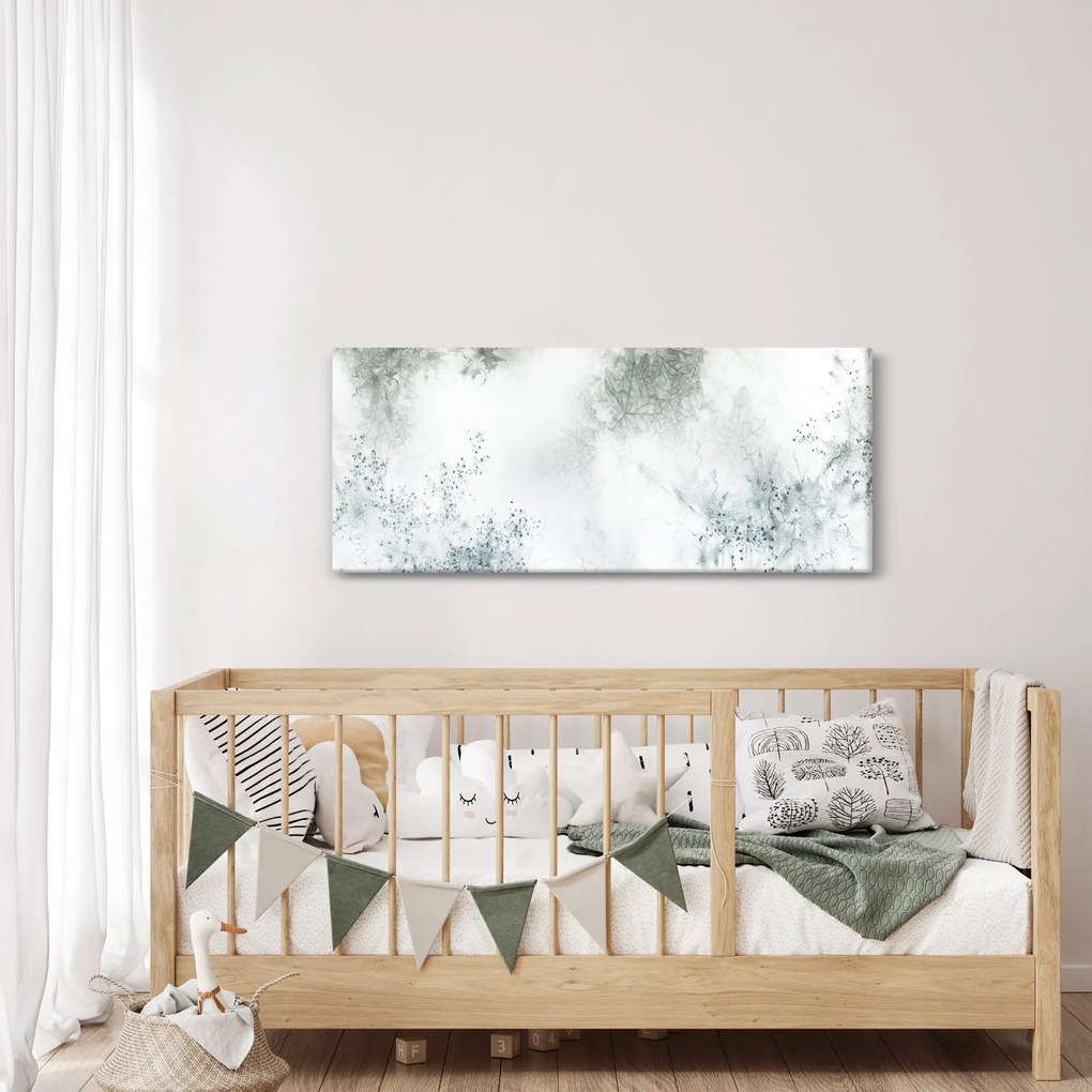 A levél absztrakció képe (120x50 cm)