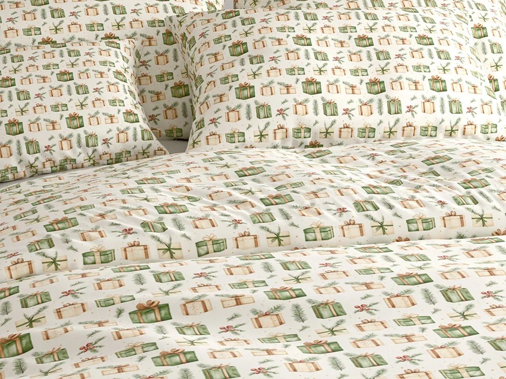 Pamut ágynemű MERRY GIFTS színes kivitel Ágyneműhuzat mérete: 70 x 90 cm | 140 x 200 cm