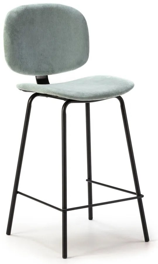 Világoskék bárszék szett 2 db-os (ülésmagasság 66 cm) Arus – Marckeric