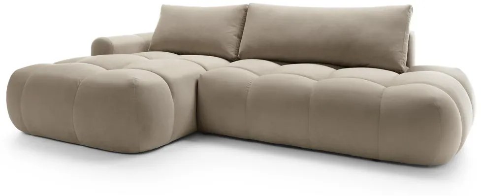 Sarokkanapé Ombre (B) (bézs + fekete) . 1100459