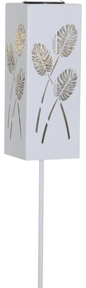 Albaleaf fehér fém napelemes világító LED dekoráció - Star Trading