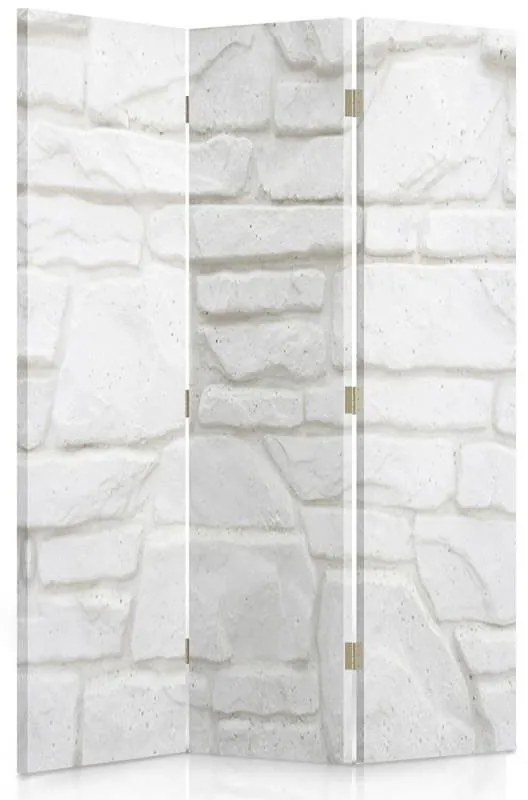 Gario Paraván Fehér homokko fal Méret: 110 x 170 cm, Kivitelezés: Klasszikus paraván