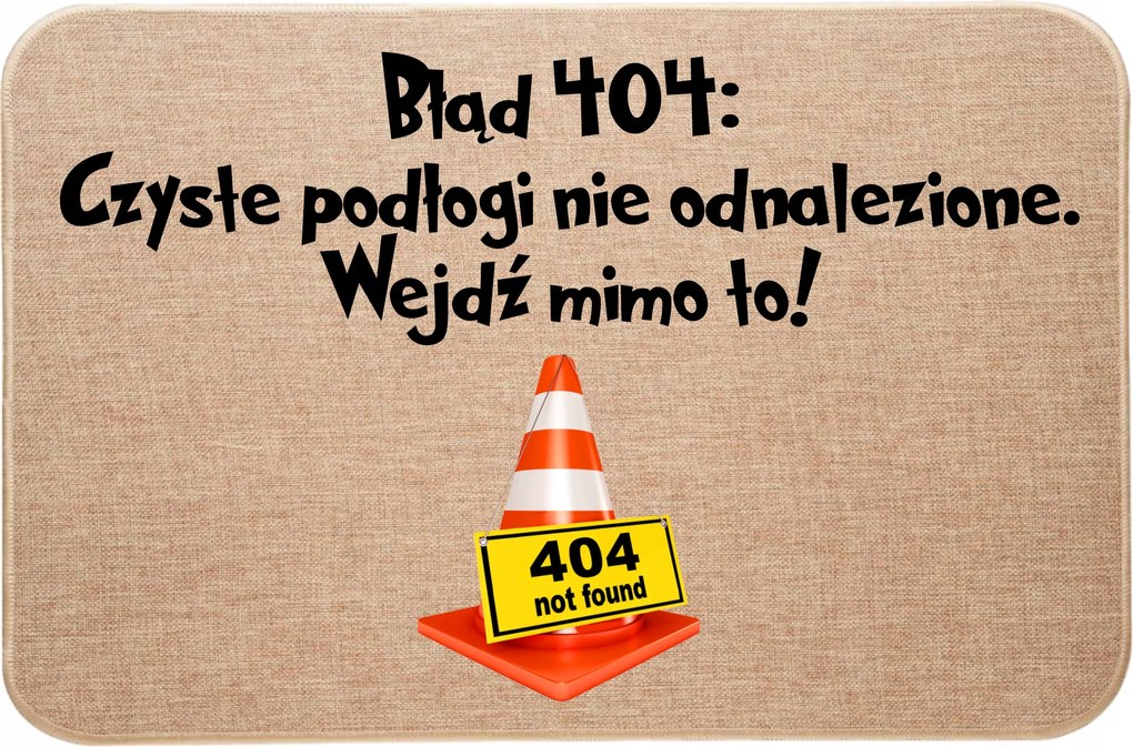 Lenvászon Lábtörlő Ajtó előtt Hiba 404: Tiszta Padló Nem található