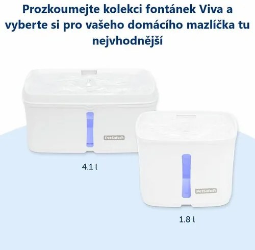 PetSafe® Viva™ 1,8 literes szökőkút