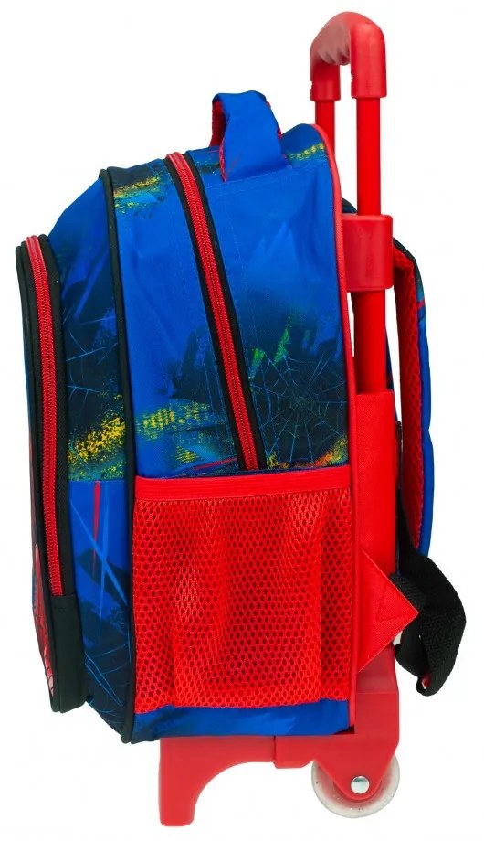 Pókember Blue gurulós ovis hátizsák, táska 30 cm