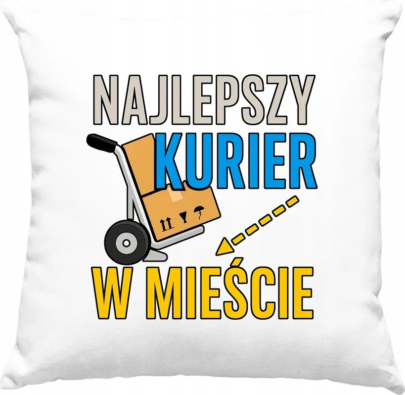 Párna Legjobb Város Futár Fehér