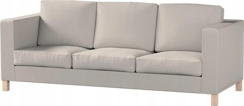 Karlanda 3 személyes kinyitható kanapé huzat Ikea világos bézs bukla