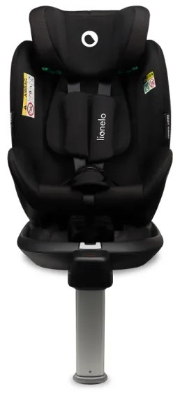Lionelo -Forgatható autósülés alappal ANTOON PLUS i-Size 40-105 cm Fekete ónix