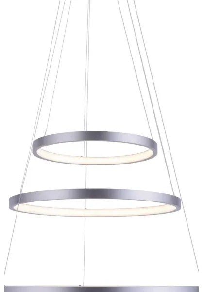 LED Szabályozható csillár zsinóron CIRCLE 1xLED/15W/230V + LED/20W + LED/25W