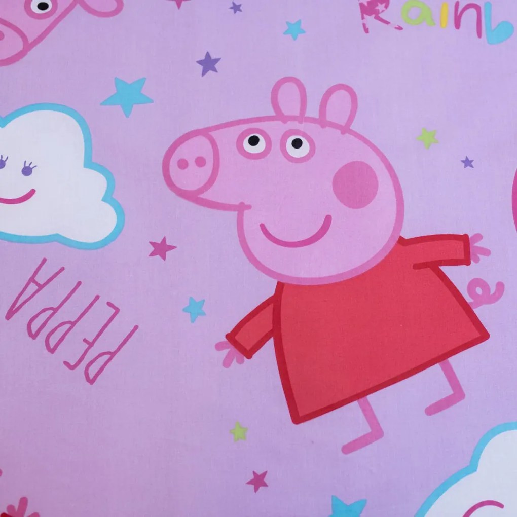 Peppa malac Jump In ágyneműhuzat 140×200cm, 70×90 cm