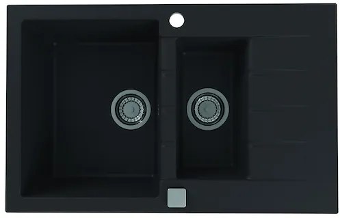 Mosogatótálca Alveus CADIT 70 / 91 fekete 50x20 cm 1131361