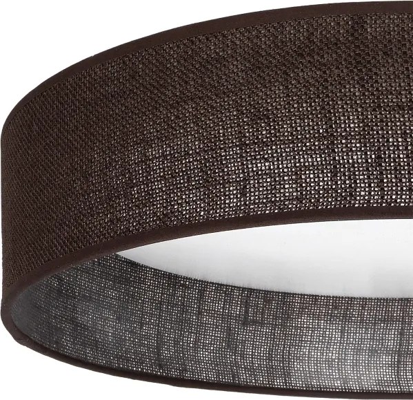 BRILAGI - VELVET SM. VARI dimmelhető LED lámpa 24W/230V 3000-6500K átm. 45 cm barna + távirányító