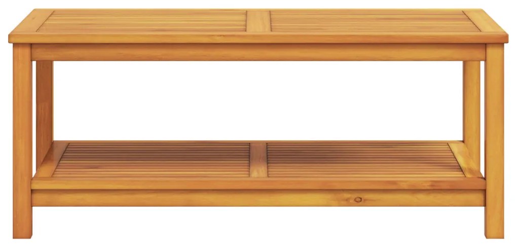 Dohányzóasztal 110x55x45 cm Tömör akácfából