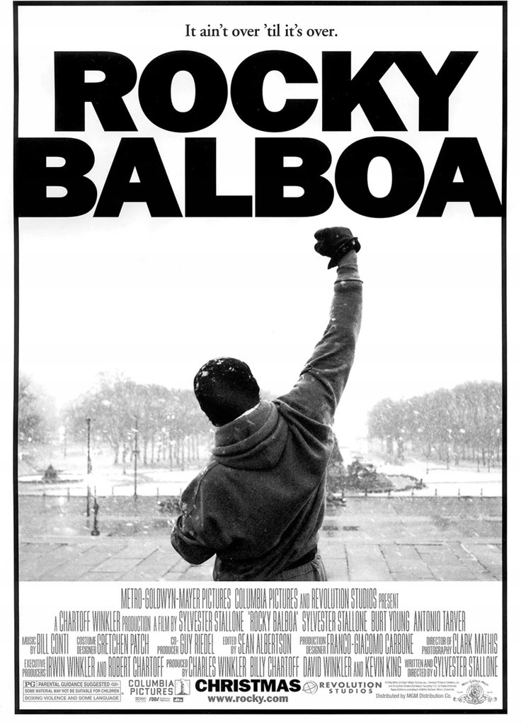 Rocky Balboa Sylvester Stallone poszter