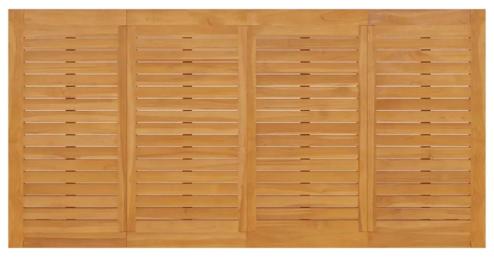tömör tíkfa Batavia asztal 200 x 100 x 75 cm