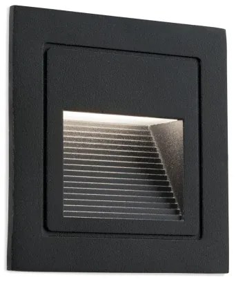 Orion AL 11-1217 - LORO LED beépíthető lámpa 2W 230V IP65 fekete